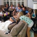 Looking at photos